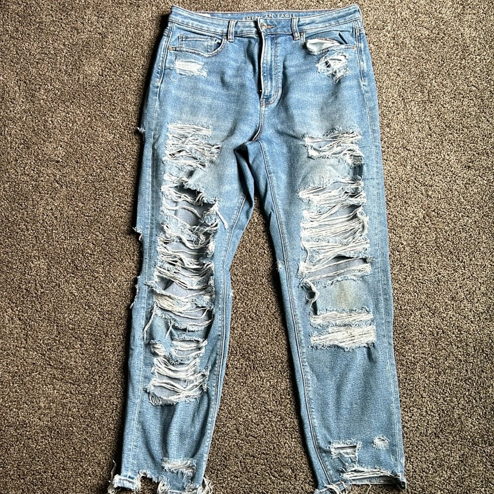 American Eagle, size 12 women’s stretch jeans